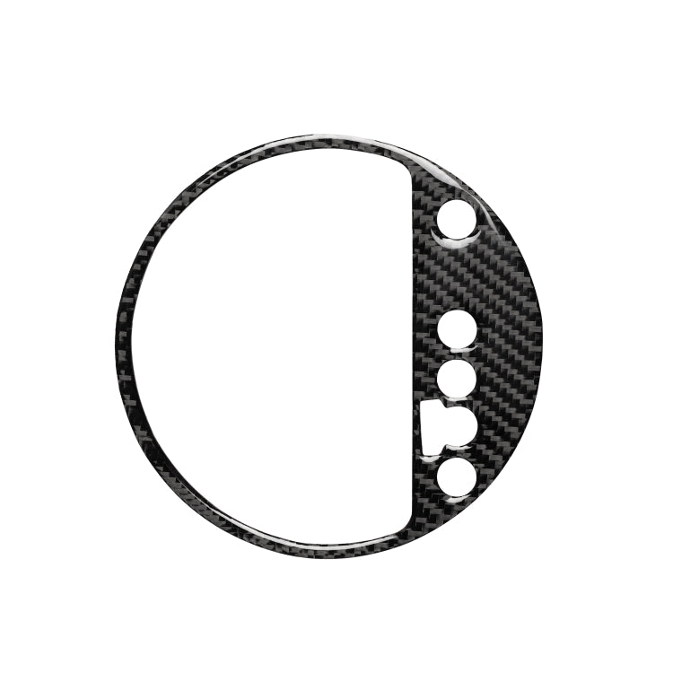 Car Carbon Fiber Gear Shift Position Panel Decorative Sticker for Audi TT 8n 8J MK123 TTRS 2008-2014, Right Drive, Gear Shift Position