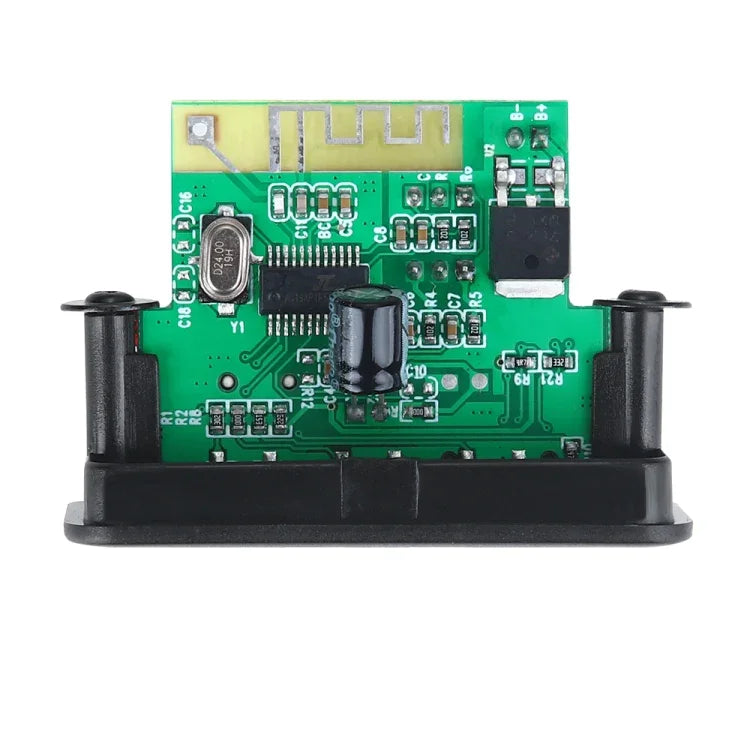 車用12VオーディオMP3プレーヤーデコーダーボード FMラジオ TFカード USB AUX、Bluetooth付き、38、38（ホワイト）