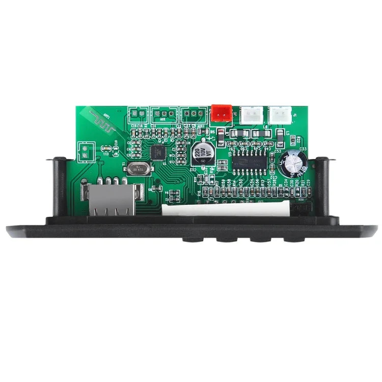 車用12VオーディオMP3プレーヤーデコーダーボード FMラジオ TFカード USB AUX、Bluetooth / リモコン付き、23