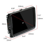 CKVW92 HD 9インチ 2Din Android 6.0 車載MP5プレーヤー GPSナビゲーション マルチメディアプレーヤー Bluetoothステレオラジオ フォルクスワーゲン対応 FM & ミラーリンク対応 ヨーロッパ地図版、ヨーロッパ地図版