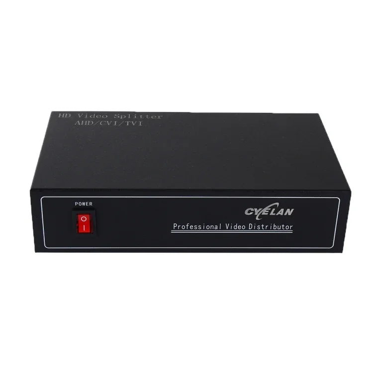 同軸 AHD / CVI / TVI 1対8 ビデオ信号分配器、1対8