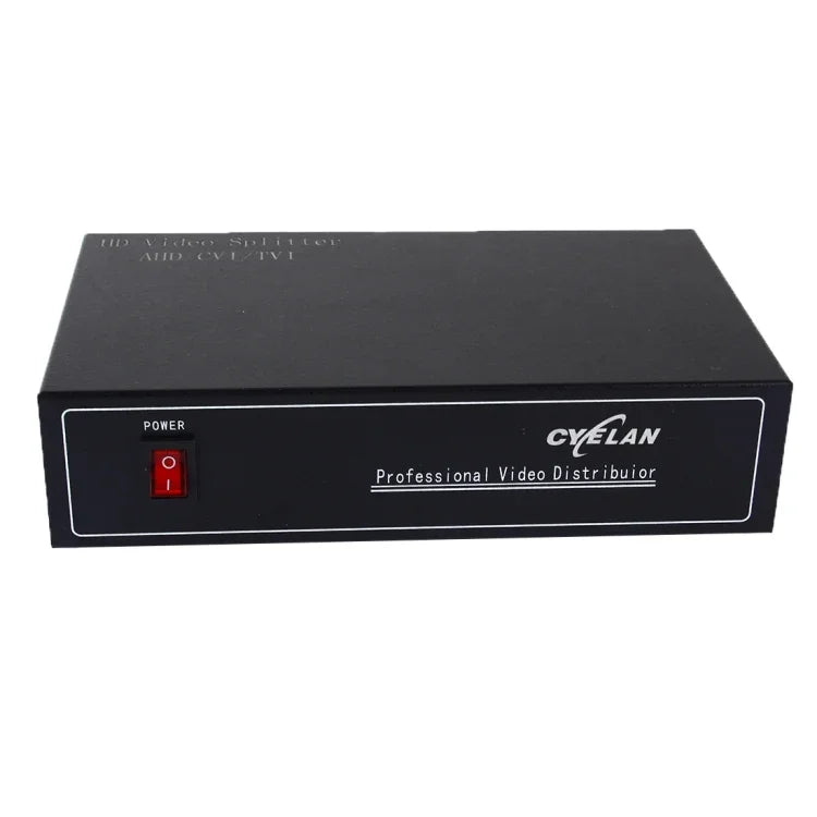 同軸 AHD / CVI / TVI 2対4 ビデオ信号分配器、2対4