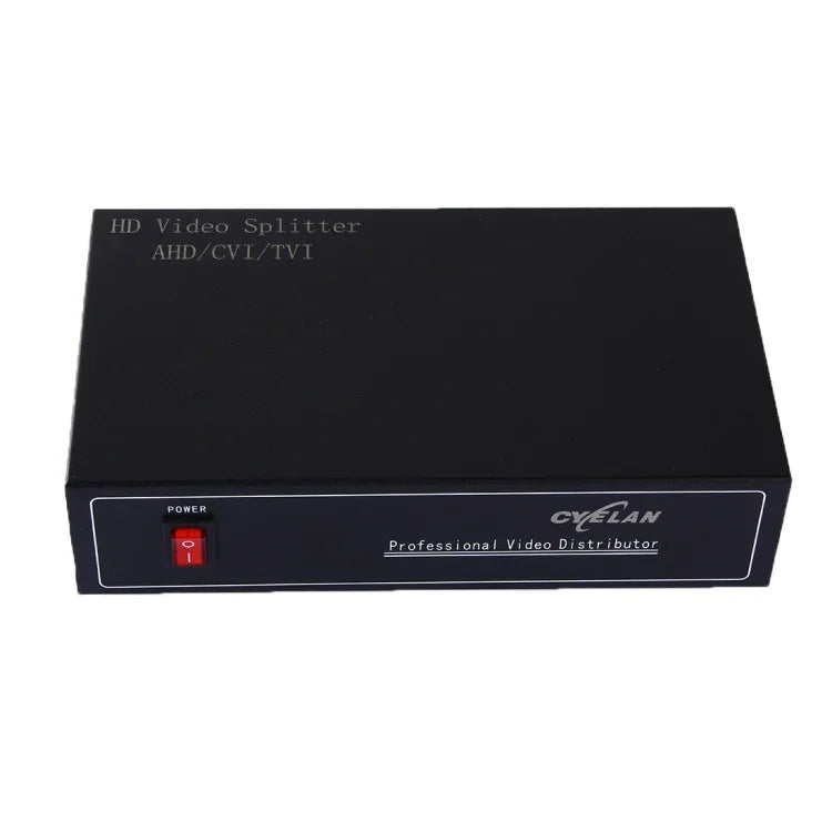 同軸 AHD / CVI / TVI 4対8 ビデオ信号分配器、4対8