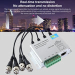 HD204A-F HD-CVI/TVI/AHD CCTV 4CH UTP パッシブビデオバラン、HD204A-F