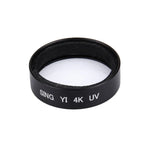 Xiaomi Xiaoyi Yi II スポーツアクションカメラ用 SING プロフェッショナル 4K UVフィルター, 4K UVフィルター