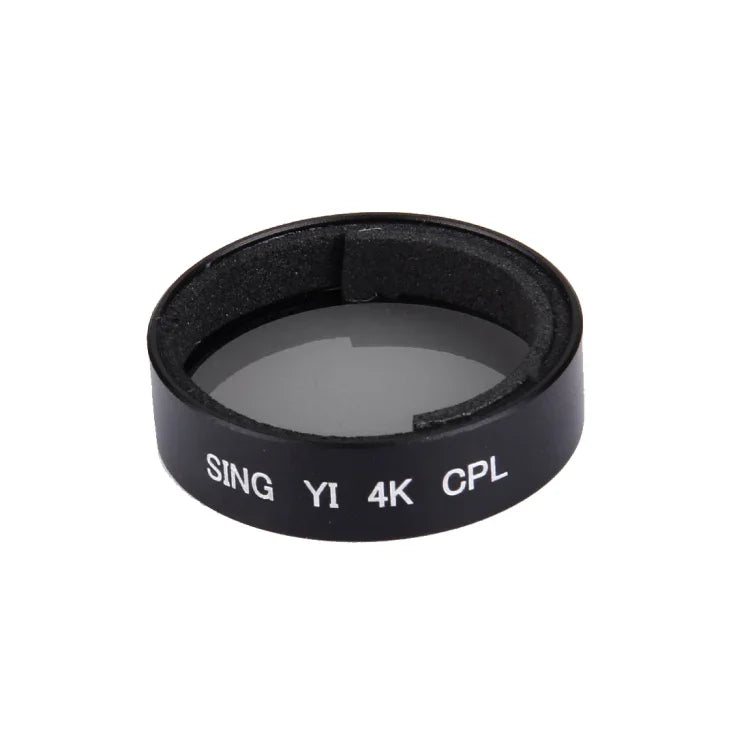 Xiaomi Xiaoyi Yi II スポーツアクションカメラ用 SING プロフェッショナル 4K CPLフィルター, 4K CPLフィルター