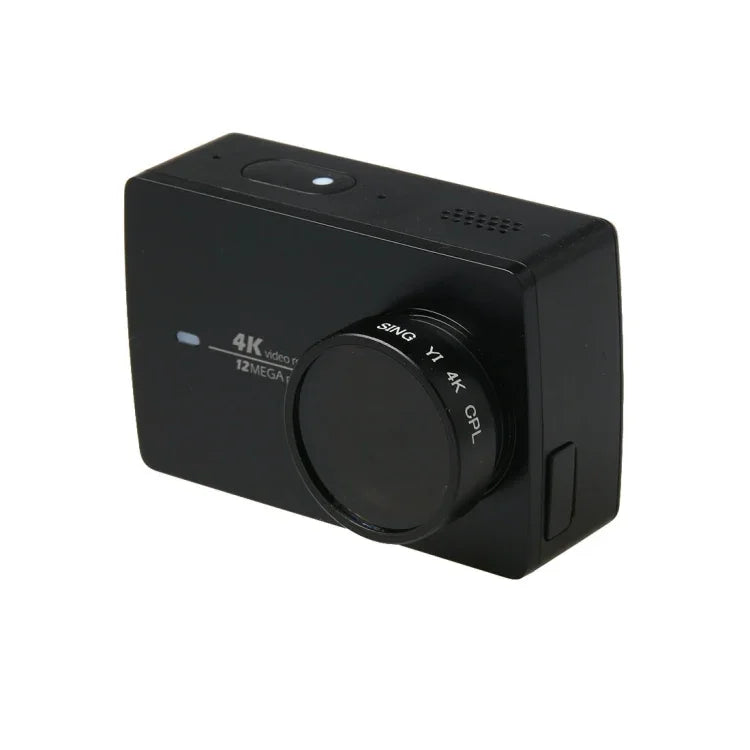 Xiaomi Xiaoyi Yi II スポーツアクションカメラ用 SING プロフェッショナル 4K CPLフィルター, 4K CPLフィルター
