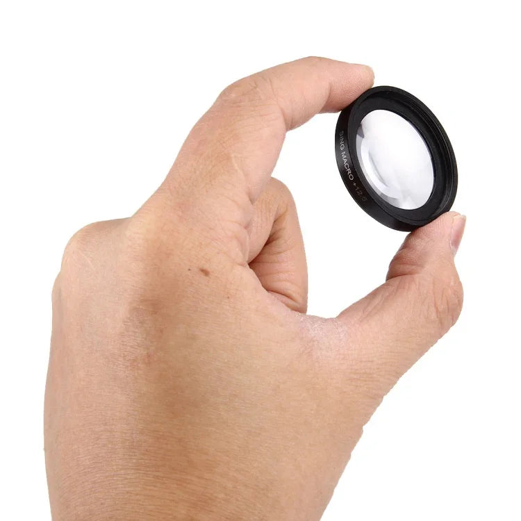 JUNESTAR GoPro＆Xiaomi Xiaoyi Yi スポーツアクションカメラ用プロフェッショナル37mm 12.5Xマクロレンズフィルター＋レンズ保護キャップ、12.5Xマクロレンズ