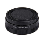 JUNESTAR GoPro＆Xiaomi Xiaoyi Yi スポーツアクションカメラ用プロフェッショナル37mm 12.5Xマクロレンズフィルター＋レンズ保護キャップ、12.5Xマクロレンズ