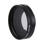 JUNESTAR Xiaomi Xiaoyi Yi II 4Kスポーツアクションカメラ用プロフェッショナル37mm CPLフィルター＋レンズ保護キャップ、CPLフィルター＋レンズキャップ