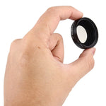 JUNESTAR Xiaomi Xiaoyi Yi II 4Kスポーツアクションカメラ用プロフェッショナル37mm CPLフィルター＋レンズ保護キャップ、CPLフィルター＋レンズキャップ