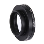 JUNESTAR Xiaomi Xiaoyi Yi II 4Kスポーツアクションカメラ用プロフェッショナル37mm UVフィルター＋レンズ保護キャップ、UVフィルター＋レンズキャップ