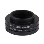 JUNESTAR Xiaomi Xiaoyi Yi II 4Kスポーツアクションカメラ用プロフェッショナル37mm UVフィルター＋レンズ保護キャップ、UVフィルター＋レンズキャップ