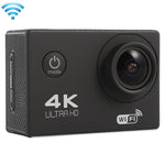 F60 2.0インチスクリーン 170度広角 WiFiスポーツアクションカメラ 防水ハウジングケース付き、64GBマイクロSDカード対応、F60（イエロー）、F60（ホワイト）、F60（シルバー）、F60（マゼンタ）、F60（ブルー）、F60（ゴールド）、F60（ブラック）