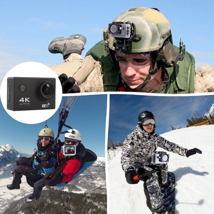 F60 2.0インチスクリーン 170度広角 WiFiスポーツアクションカメラ 防水ハウジングケース付き、64GBマイクロSDカード対応、F60（イエロー）、F60（ホワイト）、F60（シルバー）、F60（マゼンタ）、F60（ブルー）、F60（ゴールド）、F60（ブラック）
