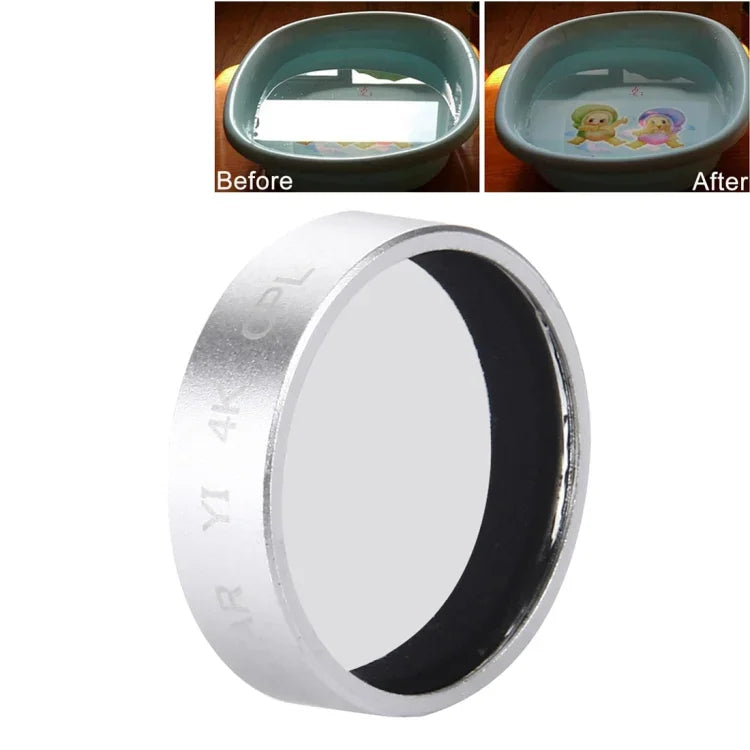JUNESTAR Xiaomi Xiaoyi Yi II 4Kスポーツアクションカメラ用プロフェッショナル CPLフィルター