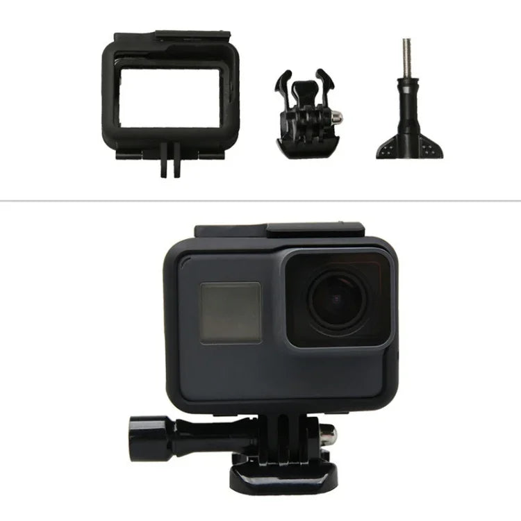GoPro HERO5 標準ボーダーフレームマウント保護ハウジングケースカバー用、HERO5