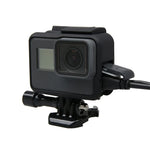GoPro HERO5 標準ボーダーフレームマウント保護ハウジングケースカバー用、HERO5