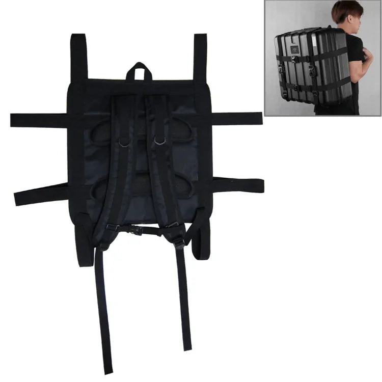 DJI Inspire 1用 トラベルショルダーバックパックストラップベルト、サイズ：42.0 x 43.0cm（ブラック）、DJI Inspire 1用