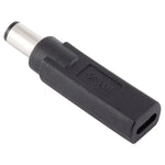 USB-C / Type-C メス から 7.4 x 5.0mm オスプラグ アダプターコネクター DELL用, 7.4 x 5.0mm (Dell)