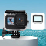 GoPro HERO10 Black / HERO9 Black用 防水ケース＋タッチバックカバー、GoPro9用 ケース＋タッチカバー