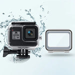 GoPro HERO8 Black用 45m防水ケース＋タッチバックカバー, GoPro8用 ケース＋タッチカバー