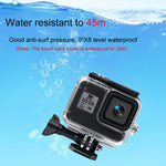 GoPro HERO8 Black用 45m防水ケース＋タッチバックカバー, GoPro8用 ケース＋タッチカバー