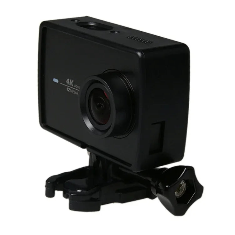 デジタルカメラフレームマウント保護ハウジング バックル付き ベーシックマウント＆スクリュー Xiaomi Xiaoyi II 4K / Xiaoyi II用、Xiaoyi II