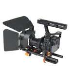 YELANGU YLG1105A A7ケージセット ビデオカメラケージスタビライザー／フォローフォーカス／マットボックス ソニー GH4 / A7S / A7 / A7R / A72 / A7RII / A7SII / A6000 / A6500 / A6300 / A7R3 / A7S3 / A7R4対応