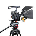 YELANGU YLG1105A A7ケージセット ビデオカメラケージスタビライザー／フォローフォーカス／マットボックス ソニー GH4 / A7S / A7 / A7R / A72 / A7RII / A7SII / A6000 / A6500 / A6300 / A7R3 / A7S3 / A7R4対応