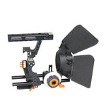 YELANGU YLG1105A A7ケージセット ビデオカメラケージスタビライザー／フォローフォーカス／マットボックス ソニー GH4 / A7S / A7 / A7R / A72 / A7RII / A7SII / A6000 / A6500 / A6300 / A7R3 / A7S3 / A7R4対応