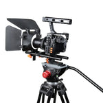 YELANGU YLG1105A A7ケージセット ビデオカメラケージスタビライザー／フォローフォーカス／マットボックス ソニー GH4 / A7S / A7 / A7R / A72 / A7RII / A7SII / A6000 / A6500 / A6300 / A7R3 / A7S3 / A7R4対応