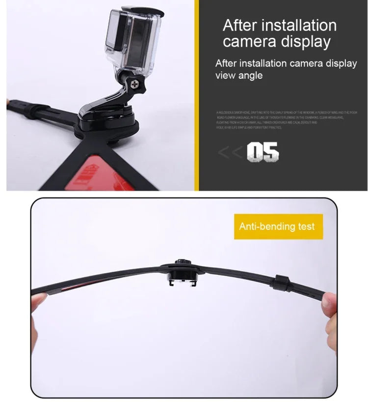 バレットタイムリグ 360度セルフィーマウント PULUZアクションスポーツカメラ用 ジョーズフレックスクランプマウント GoPro、Insta360、DJIおよびその他のアクションカメラ対応、バレットタイム