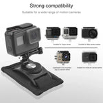360度回転クイックリリースストラップマウント ショルダーバックパックマウント GoPro、Insta360、DJIおよびその他のアクションカメラ対応