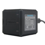 RUIGPRO GoPro HERO6/5用 USBトリプルバッテリーハウジング充電ボックス USBケーブル＆LEDインジケーターライト付き