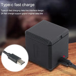 RUIGPRO GoPro HERO6/5用 USBトリプルバッテリーハウジング充電ボックス USBケーブル＆LEDインジケーターライト付き
