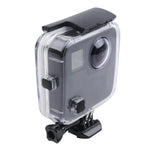 40m防水ハウジング保護ケース GoPro Fusion用 バックルベーシックマウント＆ネジ＆レンチ付き、GoPro Fusion用