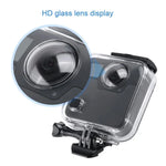 40m防水ハウジング保護ケース GoPro Fusion用 バックルベーシックマウント＆ネジ＆レンチ付き、GoPro Fusion用