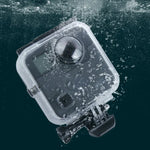 40m防水ハウジング保護ケース GoPro Fusion用 バックルベーシックマウント＆ネジ＆レンチ付き、GoPro Fusion用
