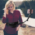 ウエストベルトマウントストラップ アダプター＆ネジ付き GoPro、Insta360、DJIおよびその他のアクションカメラ対応