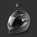 サイクリングヘルメット用接着式多関節アーム固定マウントセット Jフックバックルマウント＆ネジ付き GoPro、Insta360、DJIおよびその他アクションカメラ用, サイクリングヘルメットキット