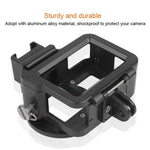 ハウジングシェル CNC アルミ合金 保護ケージ 保険フレーム付き & 52mm UV レンズ GoPro HERO7 Black /6 /5 用、52mm UV ブラック