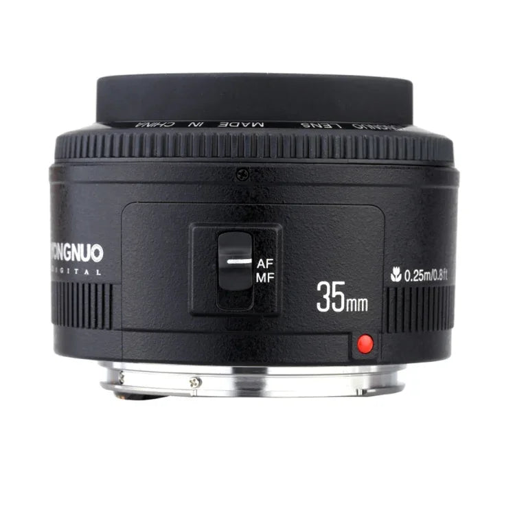 YONGNUO YN35MM F2N 1:2 AF/MF 広角単焦点オートフォーカスレンズ Nikon DSLRカメラ用, YN35MM F2N