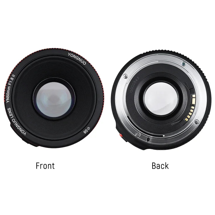 YONGNUO YN50MM F1.8C II F1.8 オートフォーカスレンズ Canon EFマウント 新レンズ, YN50MM F1.8C II