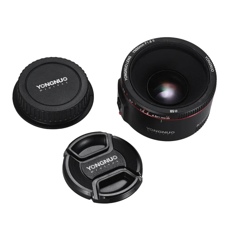 YONGNUO YN50MM F1.8C II F1.8 オートフォーカスレンズ Canon EFマウント 新レンズ, YN50MM F1.8C II