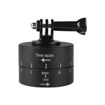360度自動回転 60分タイムラプス スタビライザートライポッドヘッドアダプター GoPro用, 60分