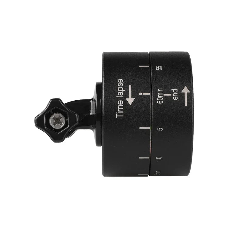 360度自動回転 60分タイムラプス スタビライザートライポッドヘッドアダプター GoPro用, 60分