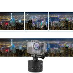 360度自動回転 60分タイムラプス スタビライザートライポッドヘッドアダプター GoPro用, 60分
