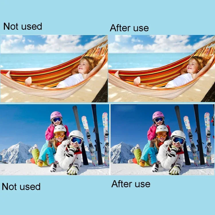 JUNESTAR 4-in-1 プロフェッショナル 40.5mm レンズフィルター (CPL + UV) & 防水ハウジングケース アダプターリング & レンズ保護キャップ GoPro HERO4 / 3+ / 3 スポーツアクションカメラ用、4-in-1 40.5mm レンズ
