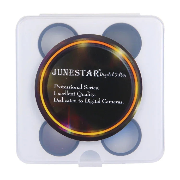 JUNESTAR 6in1 プロフェッショナル 34mmレンズフィルター(CPL + UV + グラデーションレッド + グラデーションオレンジ + グラデーションブルー + グラデーショングレー) DJI Phantom 3 & 4用